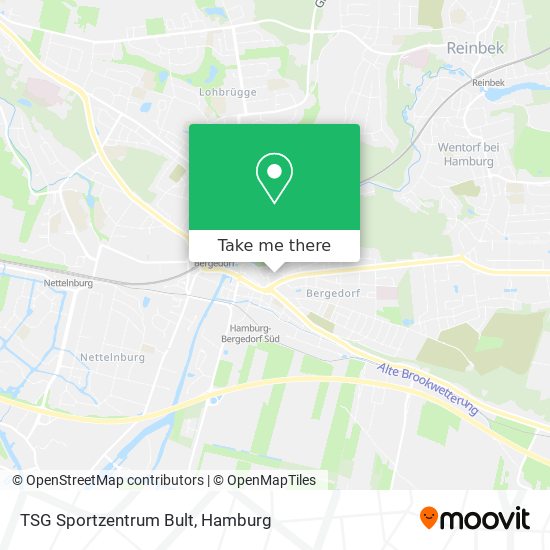 TSG Sportzentrum Bult map