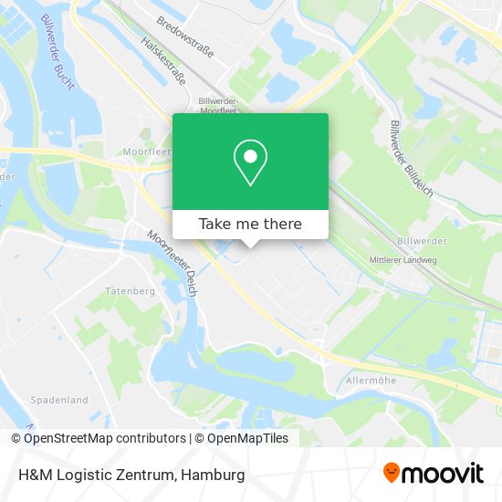 H&M Logistic Zentrum map