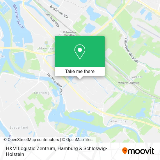 Карта H&M Logistic Zentrum