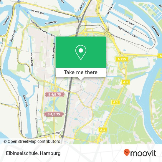 Elbinselschule map