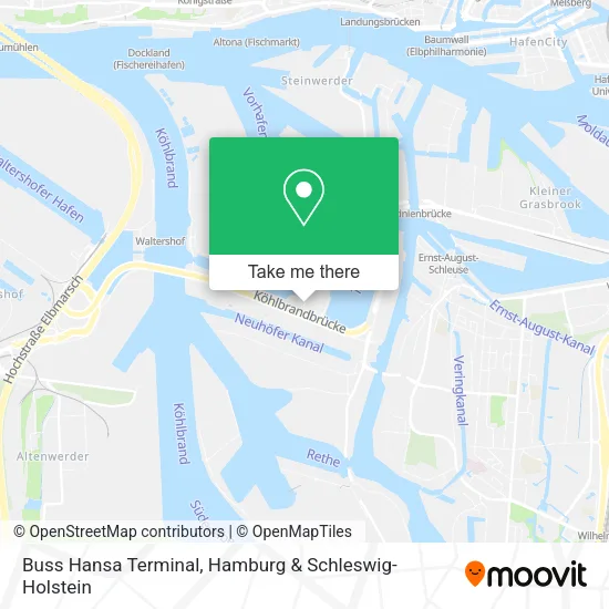 Карта Buss Hansa Terminal
