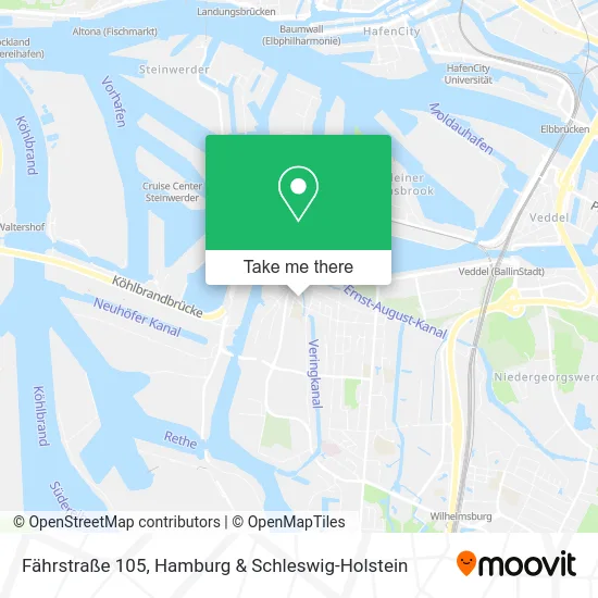 Карта Fährstraße 105