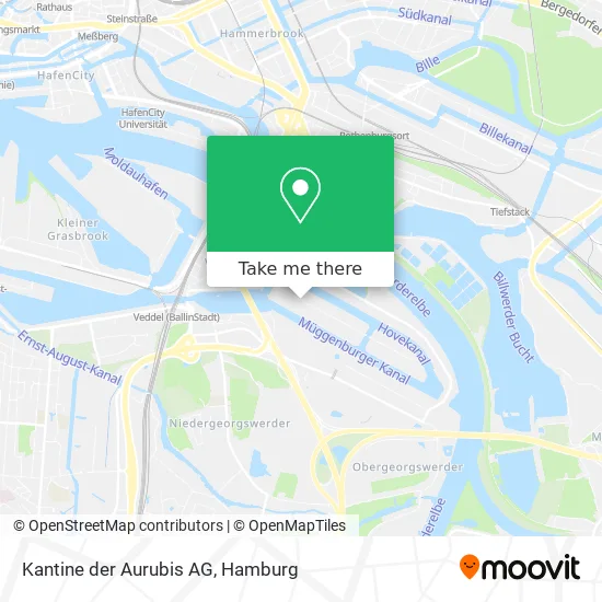 Карта Kantine der Aurubis AG