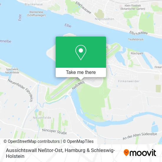 Карта Aussichtswall Neßtor-Ost