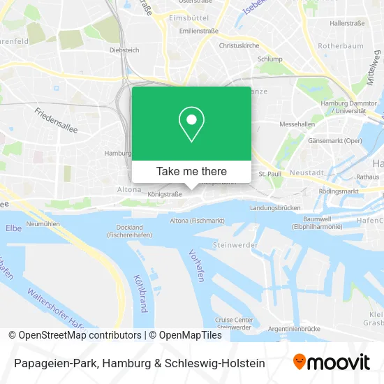 Карта Papageien-Park