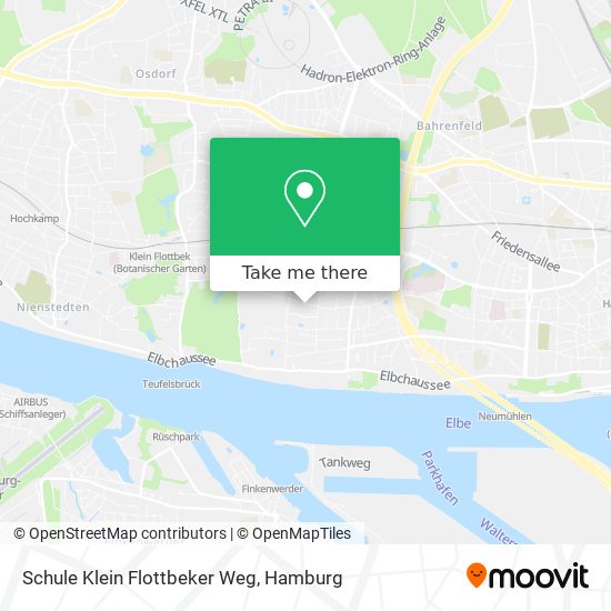 Schule Klein Flottbeker Weg map