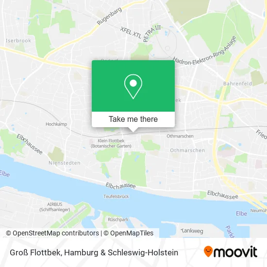 Карта Groß Flottbek