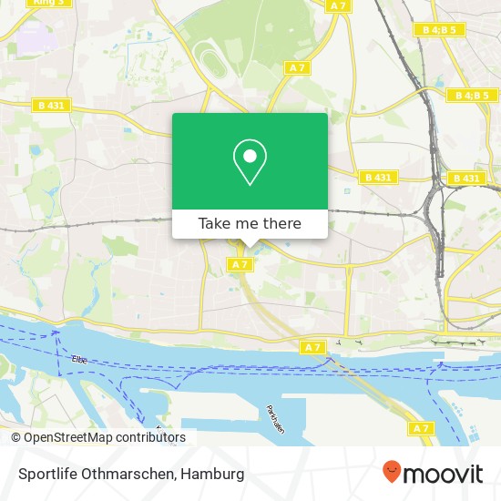 Sportlife Othmarschen map