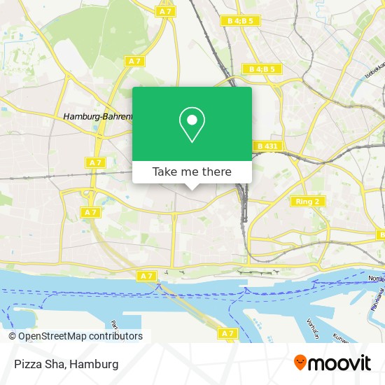 Pizza Sha map