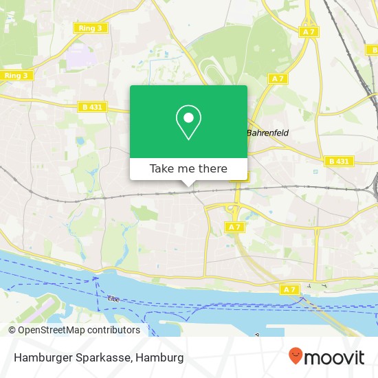 Hamburger Sparkasse map