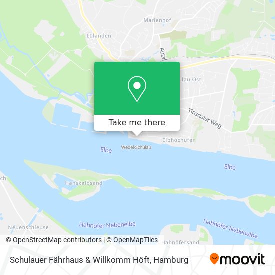 Карта Schulauer Fährhaus & Willkomm Höft