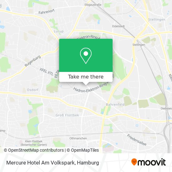 Mercure Hotel Am Volkspark map