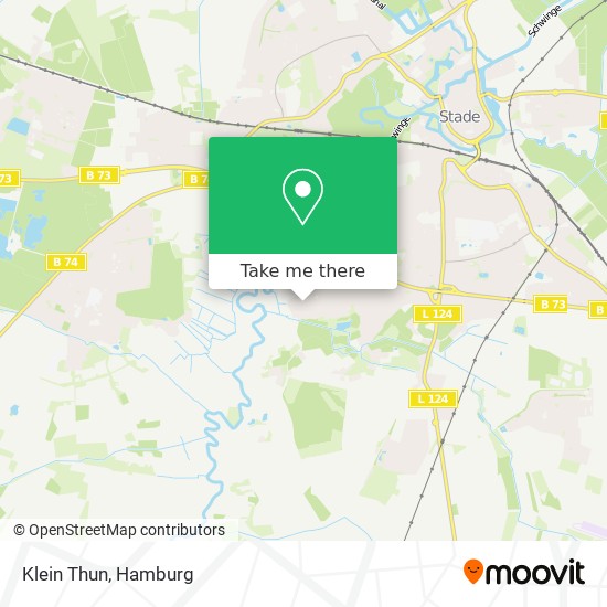 Klein Thun map