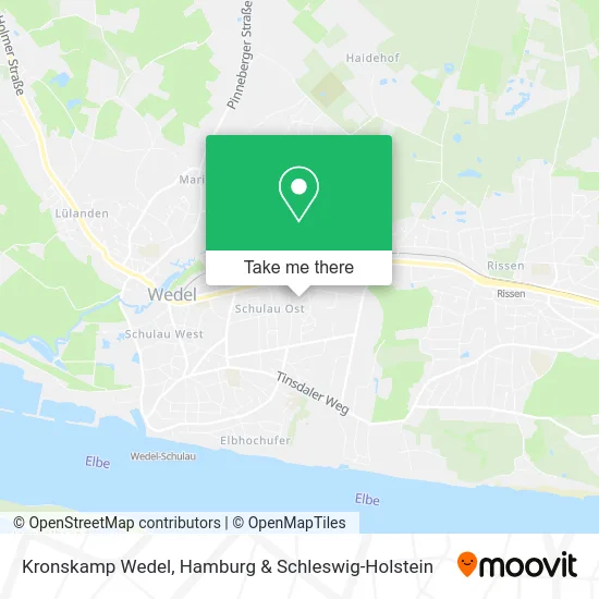 Карта Kronskamp Wedel