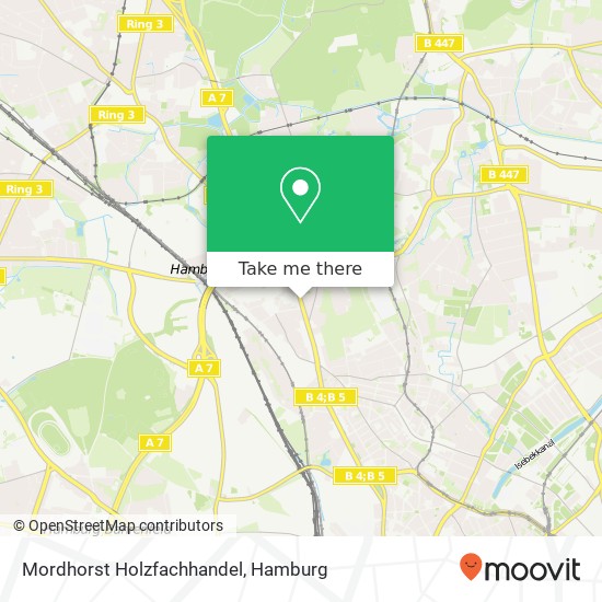 Mordhorst Holzfachhandel map