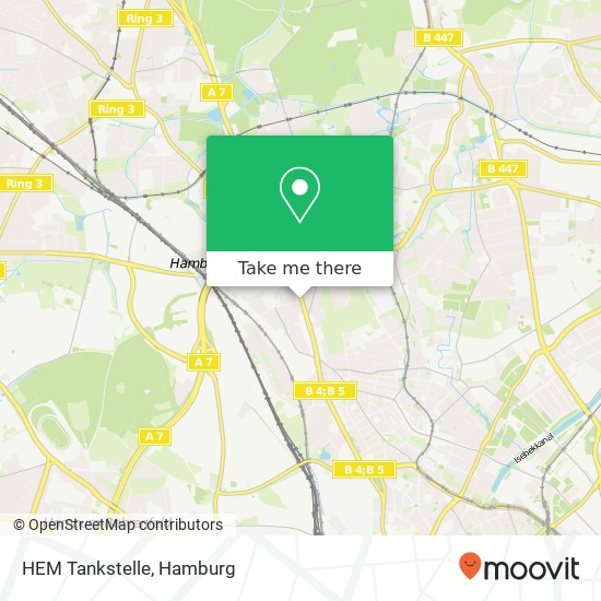 HEM Tankstelle map