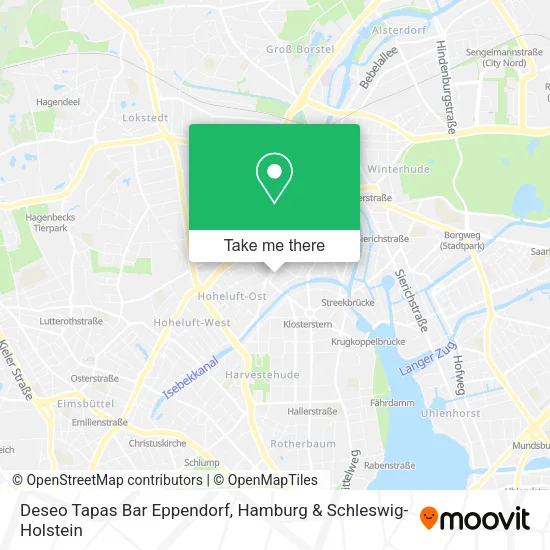 Карта Deseo Tapas Bar Eppendorf