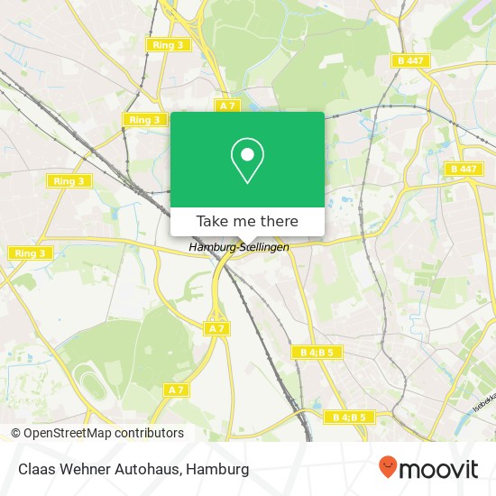 Claas Wehner Autohaus map