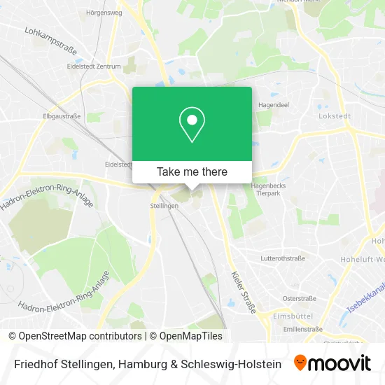 Friedhof Stellingen map