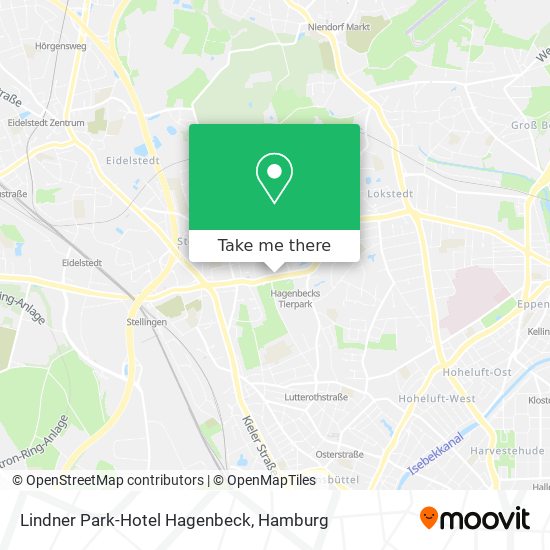 Lindner Park-Hotel Hagenbeck map