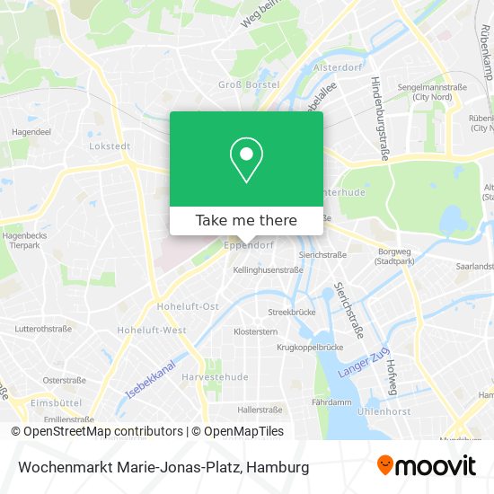 Wochenmarkt Marie-Jonas-Platz map