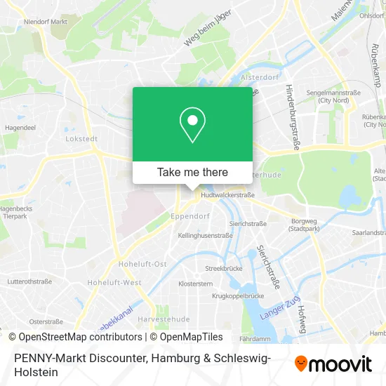 Карта PENNY-Markt Discounter