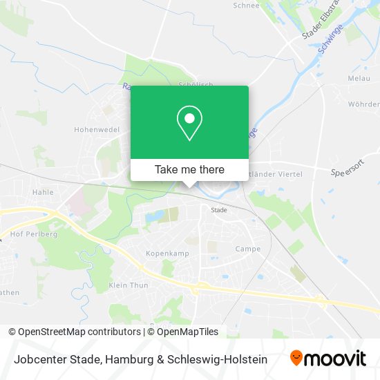 Jobcenter Stade map