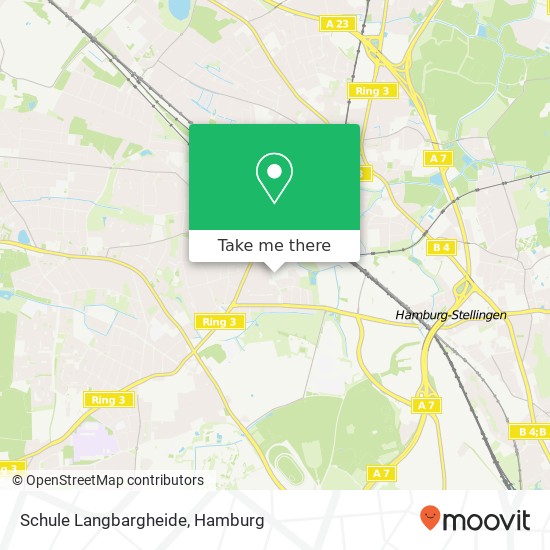 Schule Langbargheide map