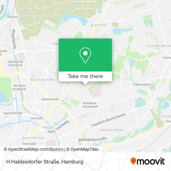 H Haldesdorfer Straße map