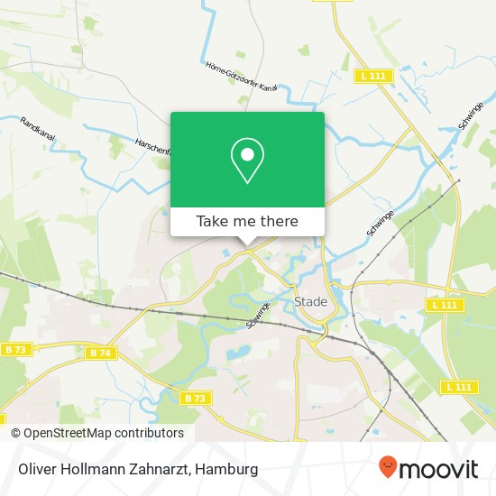 Oliver Hollmann Zahnarzt map