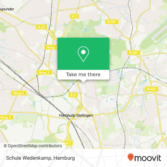 Schule Wedenkamp map