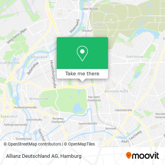 Allianz Deutschland AG map