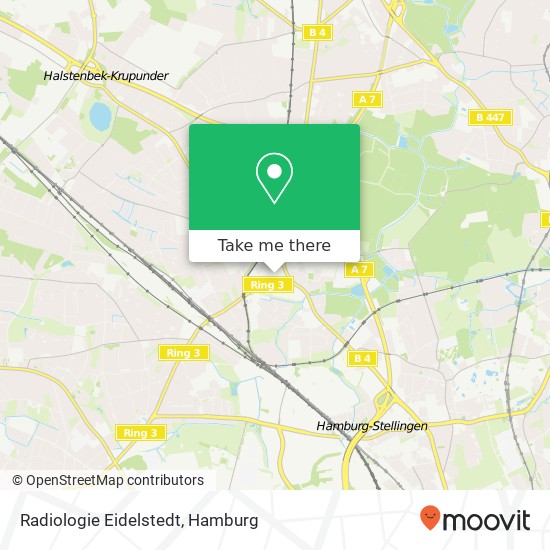 Radiologie Eidelstedt map