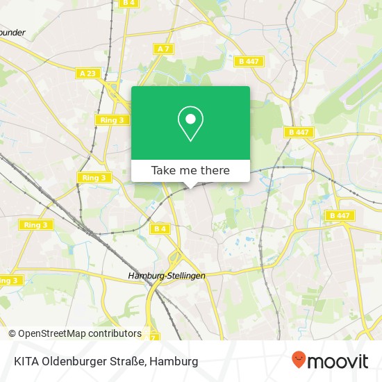 KITA Oldenburger Straße map