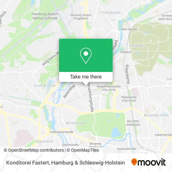 Карта Konditorei Fastert