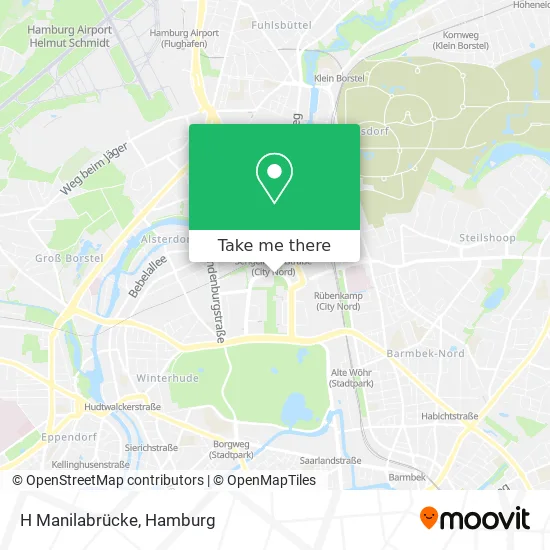 Карта H Manilabrücke