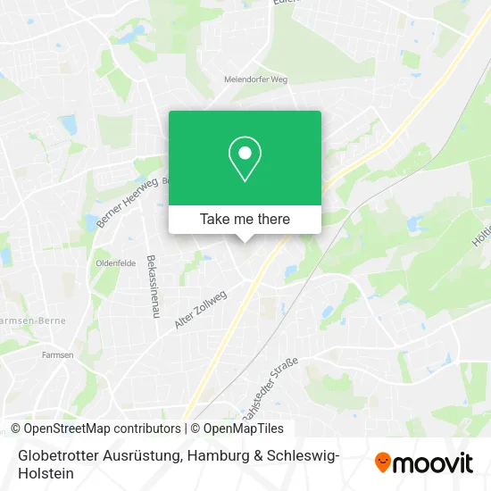 Globetrotter Ausrüstung map