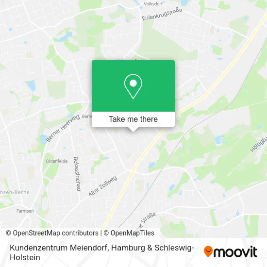 Карта Kundenzentrum Meiendorf
