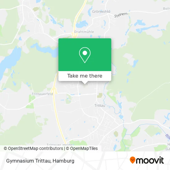 Карта Gymnasium Trittau
