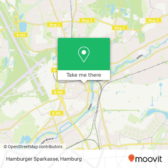 Hamburger Sparkasse map