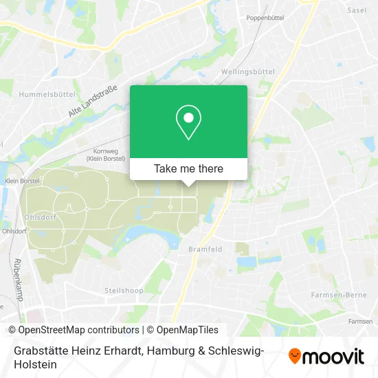 Карта Grabstätte Heinz Erhardt