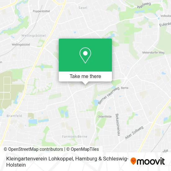 Карта Kleingartenverein Lohkoppel
