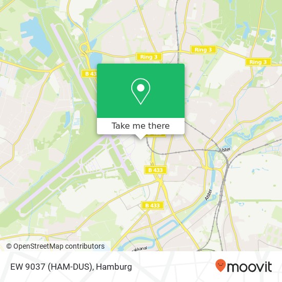 EW 9037 (HAM-DUS) map