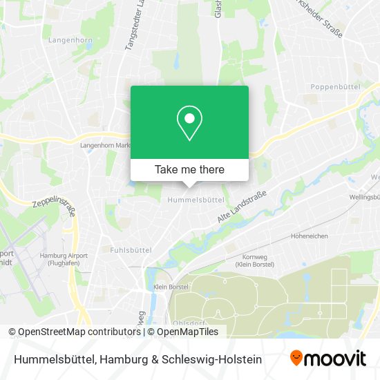 Hummelsbüttel map