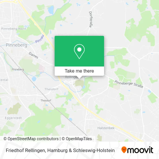 Карта Friedhof Rellingen