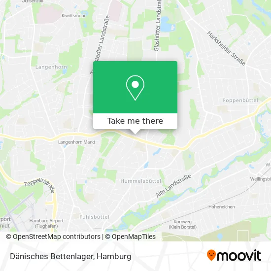 Dänisches Bettenlager map