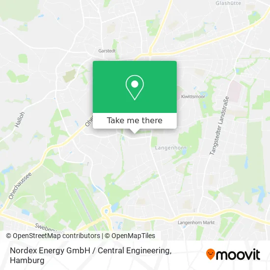 Карта Nordex Energy GmbH / Central Engineering