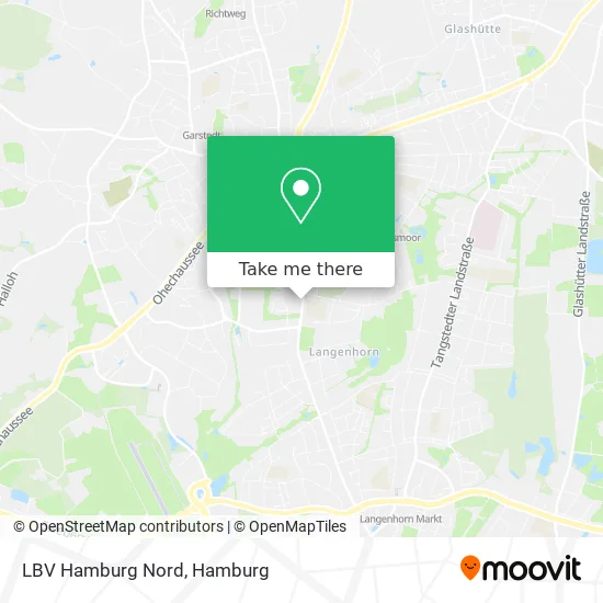 Карта LBV Hamburg Nord