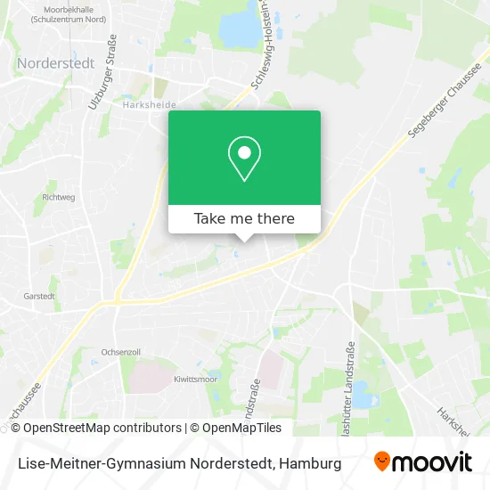 Карта Lise-Meitner-Gymnasium Norderstedt