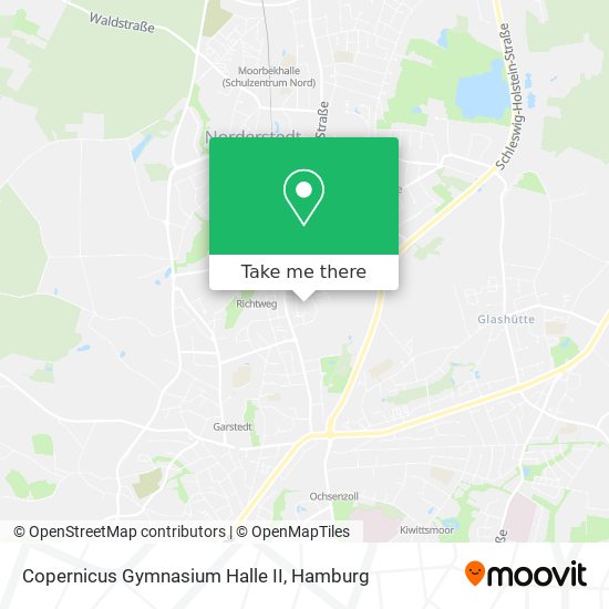 Copernicus Gymnasium Halle II map